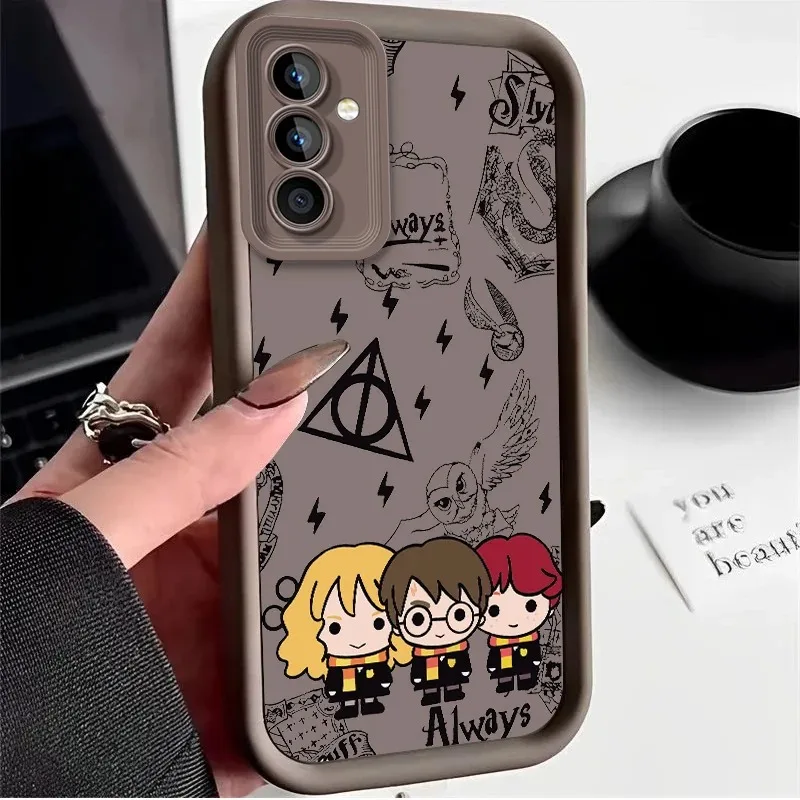 H-Harrys P-Potters Case for Samsung Galaxy S25 Ultra Plus S24 S23 S22 S21 S20 FE A73 A72 A71 A56 A55 A54 5G A52 A51 4G Cover - náhled 4