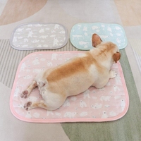 Pet Dog Mat Cooling Summer Pad Mat， For Dogs Cats Blanket Sofa Mat Breathable Ice Silk Pad Kennel Pet Washable Bed Pet Items