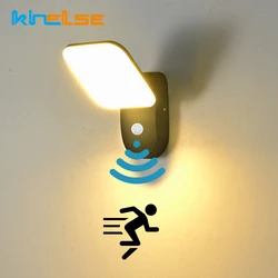 PIR Motion Sensor Outdoor LED Wall Lamps Outdoor Waterproof Garden Porch Light for Balcony Entrance Sconce Lighting 110V-220V