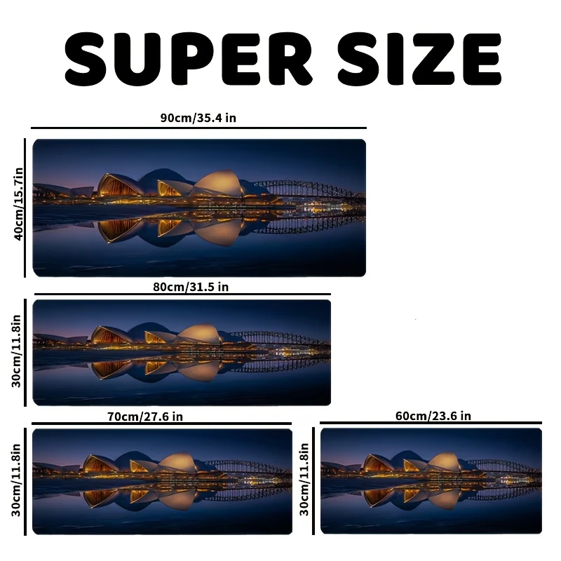 Customized Design Mouse Pad Personalized Photo Large Desk Mat Gaming Mousepad Custom Image for PC Laptop Office Decoration - view 4