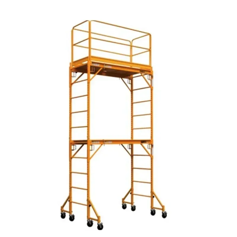 Quick installation multifunctional mobile scaffolding folding lifting platform activity decoration scaffolding horse stool