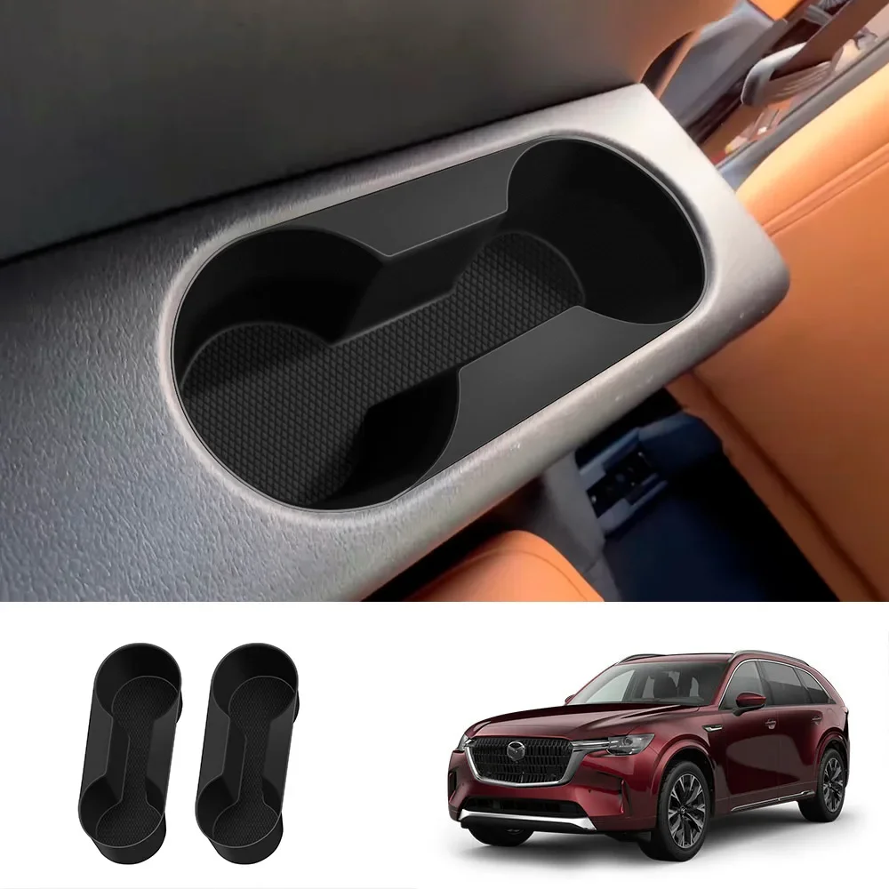 LHD لمازدا CX-90 CX 90 cx90 2024 2025 اكسسوارات السيارات الديكور والعتاد التحول لوحة الإطار نافذة التبديل غطاء مرآة الرؤية الخلفية