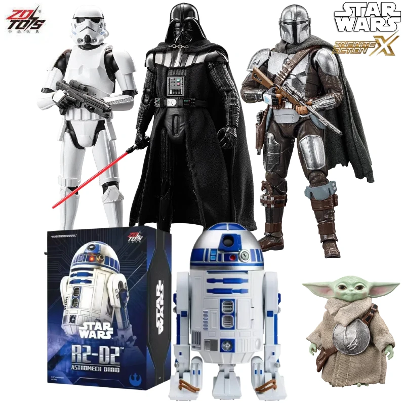zdtoys-スターウォーズ-アクションフィギュア-ダース・ベイダー-ストームトルーパー-マンダロリアン-r2-d2-グロッグ-マルチジョイント-可動フィギュア-コレクタブル-ギフト