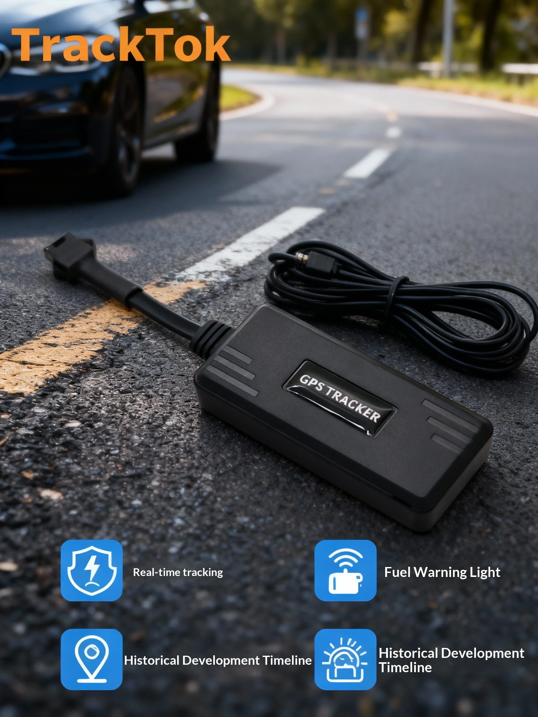 

Wireless Car GPS Locator private car positioning, anti-theft management, motocyle truck car locator CY05A