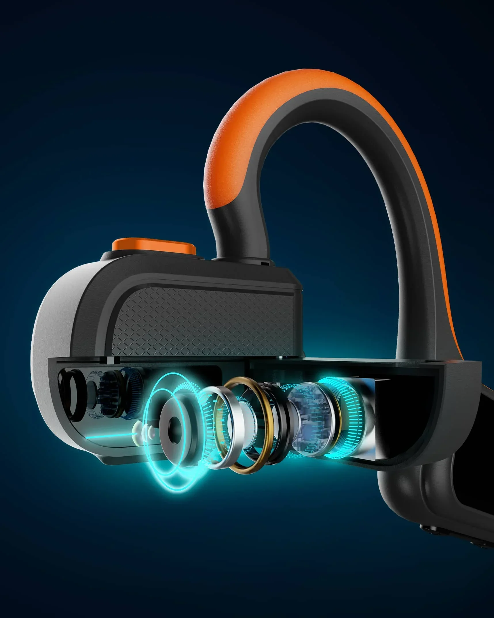 Hot sell High Capacity Outdoor Sports Headset High Endurance Silicone Music Headset for Cycling for Sports & Entertainment