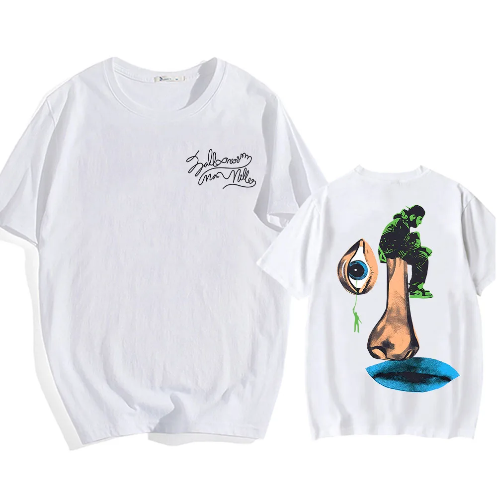 Macc Miller Balloonerism Tshirt Cotton High Quality Summer Tee-shirt Ropa Hombre Camisetas Short Sleeve O-neck Men Women T-shirt