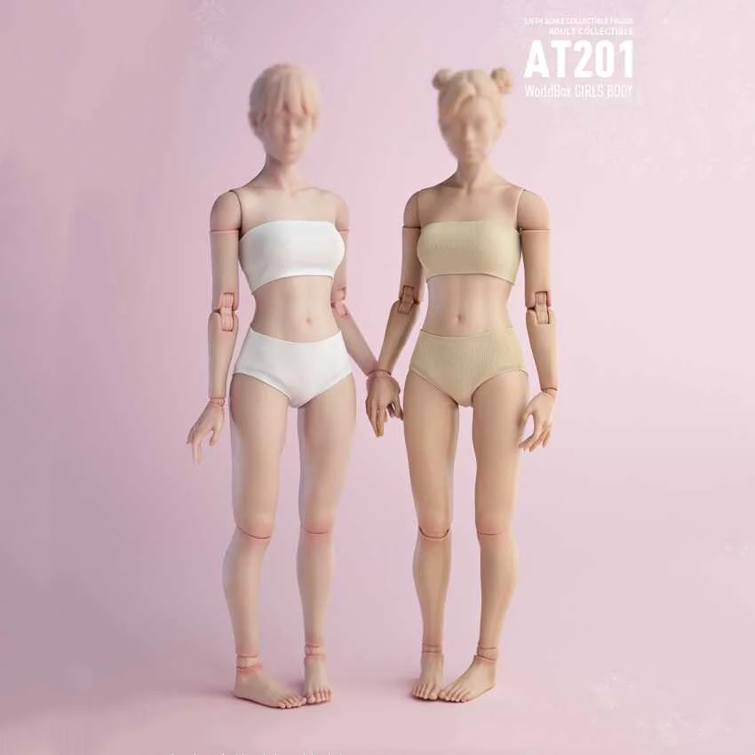 

Worldbox 1/6th Scale Adult Collectible Action Figure Joint Body Female Soldier Movable Model At201 At202 At203