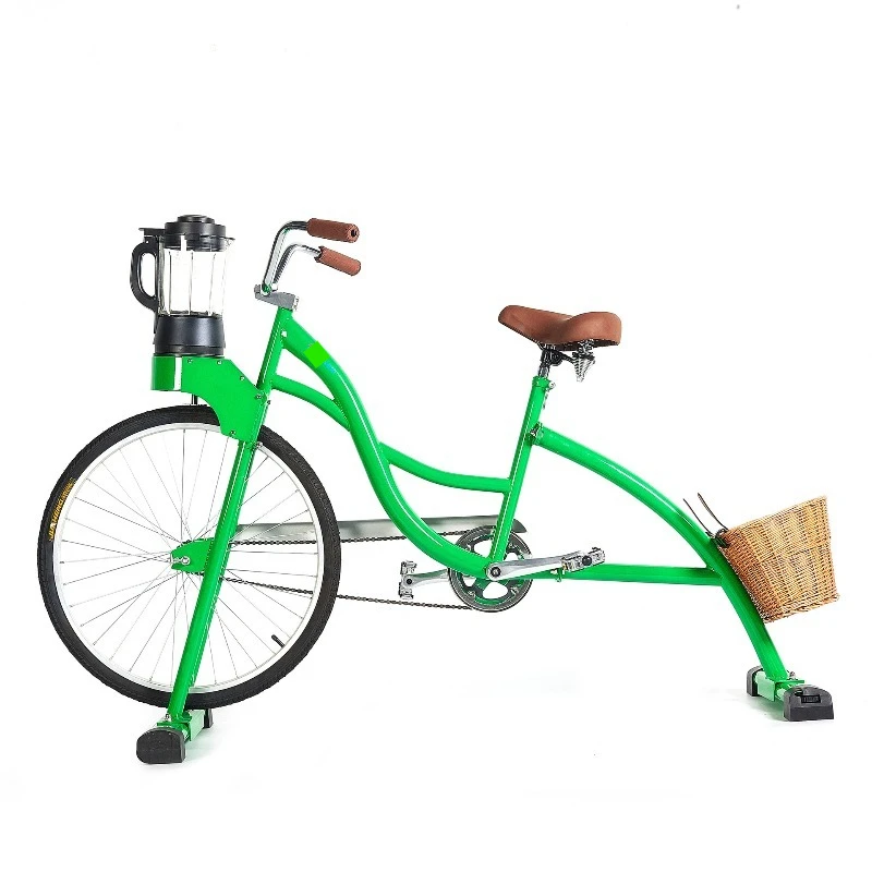 Black unicycle recreational equipment warm-up bicycle juicer