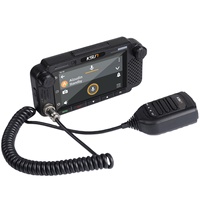 KSUN ZL58 Visual Vehicle Station Dual Cameras Touch-screen 4G POC Walkie Talkie NFC Car Radio Compatible with ZELLO APP