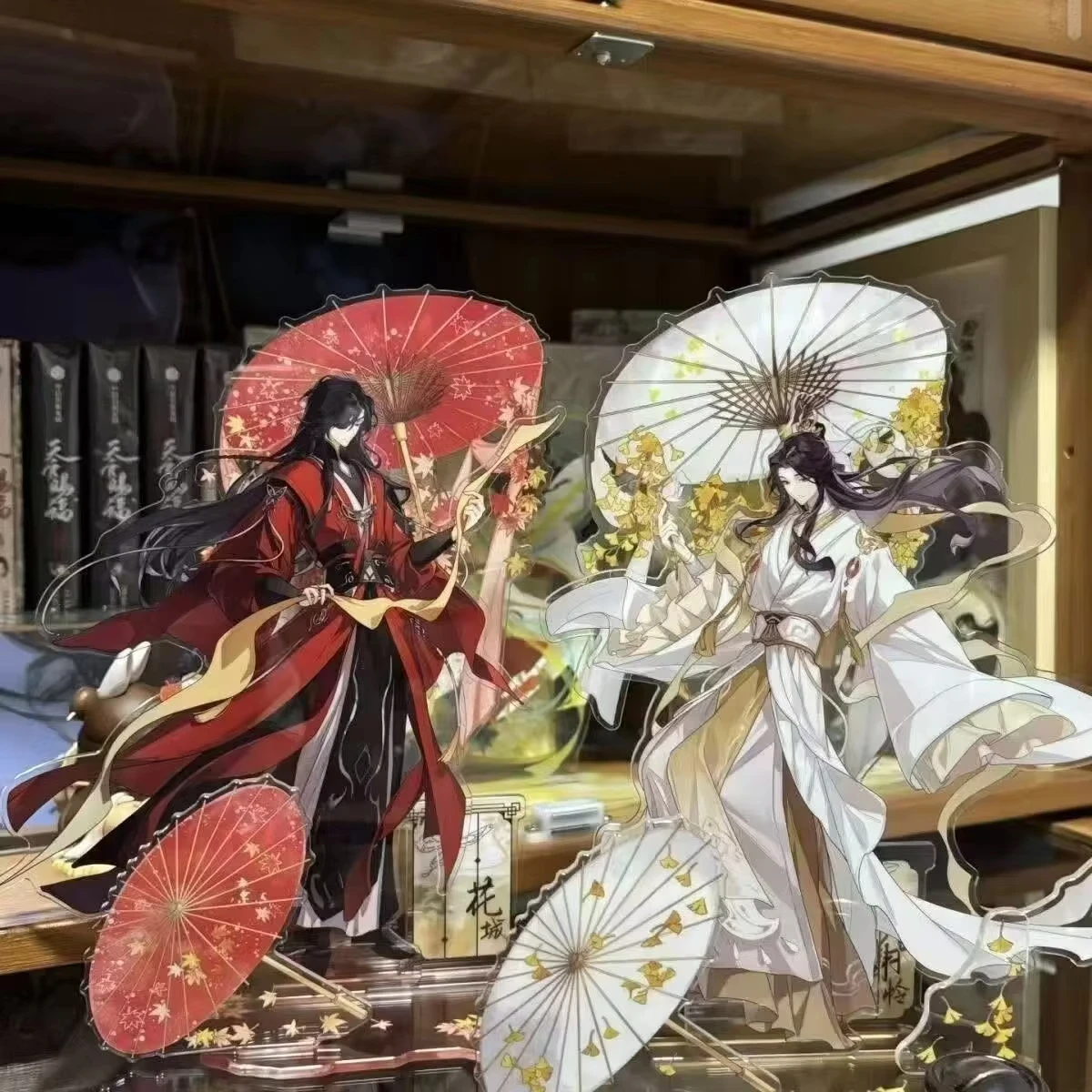 Anime Character Heaven Official’s Blessing Acrylic Stand Tian Guan Ci Fu Xie Lian Hua Cheng Figure Accessories Desktop Ornament view 3