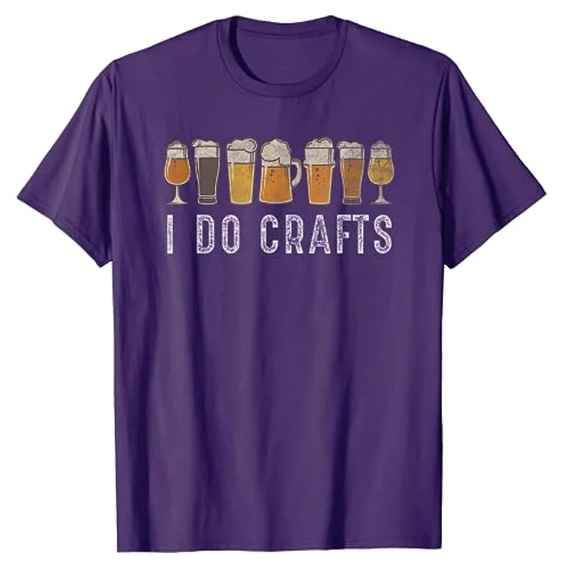 2024NEW I Like Craft Beer Vintage T-Shirt I Do Home Brew Art Brewery Lovers Whats Your Hobby Drink Tee Gifts