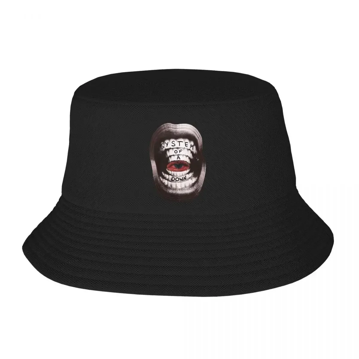 novo-chapeu-bucket-unissex-system-of-a-down-acessorio-para-verao-praia-ferias-e-escapadas-estilo-harajuku-heavy-metal-para-pesca