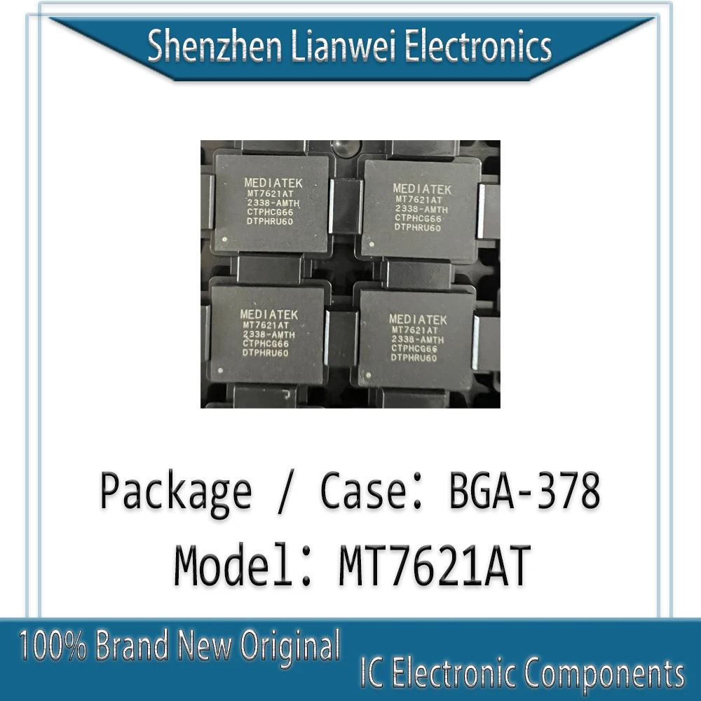 

100% New Original MT7621AT IC Chipset BGA-378