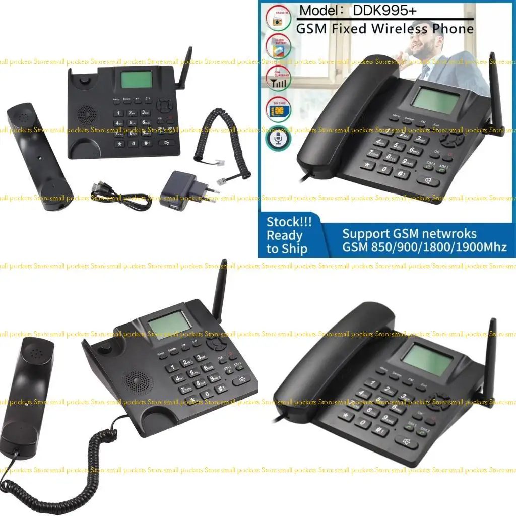 R1WD DDK995 Desktop Telephone With 2 Memory Card Functionality Clear Call And Simple