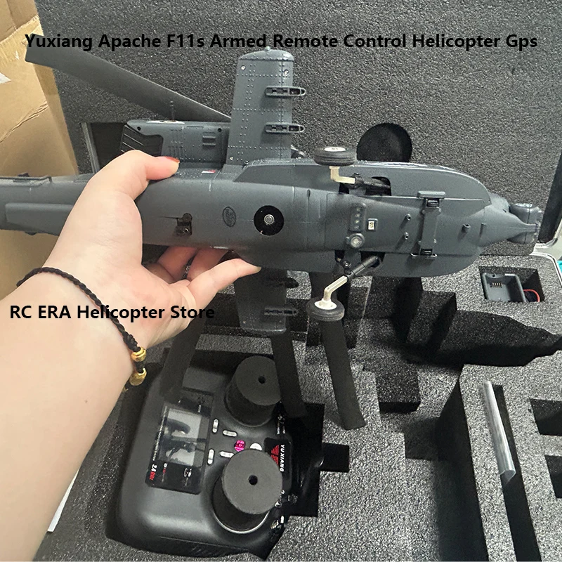 Yuxiang F11s 1:32 Apache Bewaffneter ferngesteuerter Hubschrauber Anfänger Einstiegsklasse Intelligente Version Multifunktionsflugzeug
