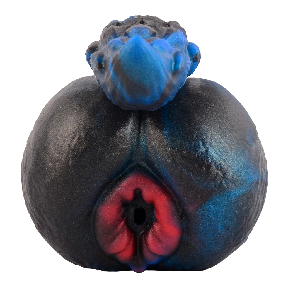 GEEBA Furry Wolf Monster Male Masturbator with Tail Fantasy Demon Beast Ass Pocket Pussy Tight Vagina Anal Adult Sex Toy for Men