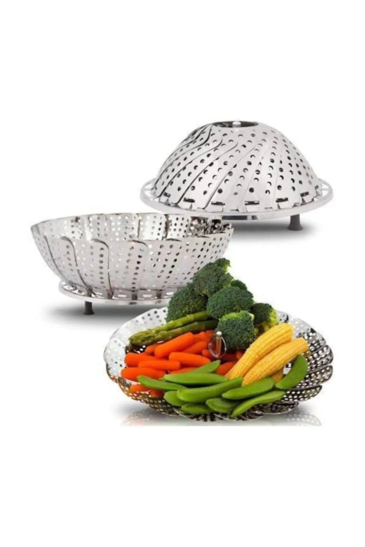 Folding Steaming Vegetables Cooking Boiled Bracket