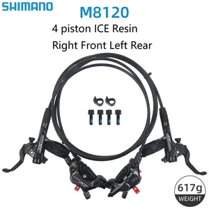 Shimano-Ideore XT, SLX, M6100, M6120, M7100, M7120, M8100, M8120, 2 or 4 Piston, original for Mountain Bike, MTB MTB MTB MTB MTB 7 Main Sales Brake Shimano Deore - №5