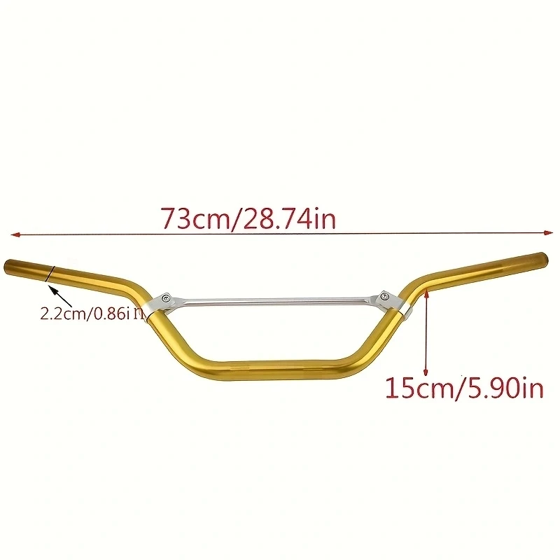 Motorcycle Handle 7/8  Bar Motocross Off-Road Handlebar For ATV CR CRF KX RM YZ PCX125 YZ125 BJ300 125 3E DRZ400 02 GSXR600