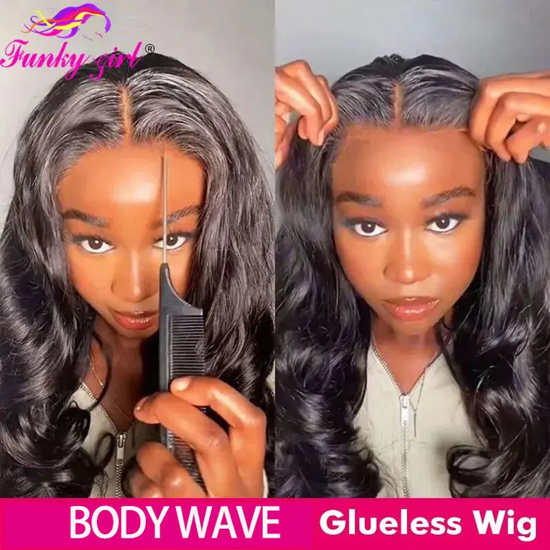 Body Wave Lace Front Wig Glueless Wigs Glueless Body Wavy 100% Human Hair Wig For Women Brazilian Cheap Closure Wigs