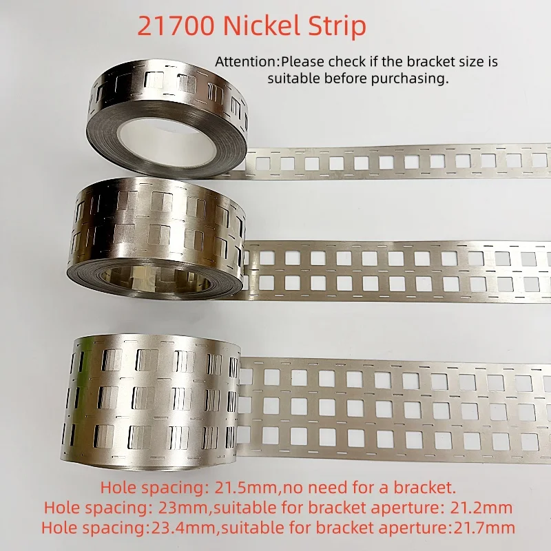 5Meters Length Nickel Plated Strip for 21700 Lithium Battery Welding 2P 3P 4P  Options Available ﻿