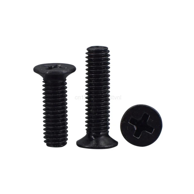 50pcs Countersunk Falt Head Phillips Screw M1.2 M1.4 M1.6 M1.7 M2 M2.5 M3 M4 M5 Carbon Steel Laptop Screw for Lenovo Samsung