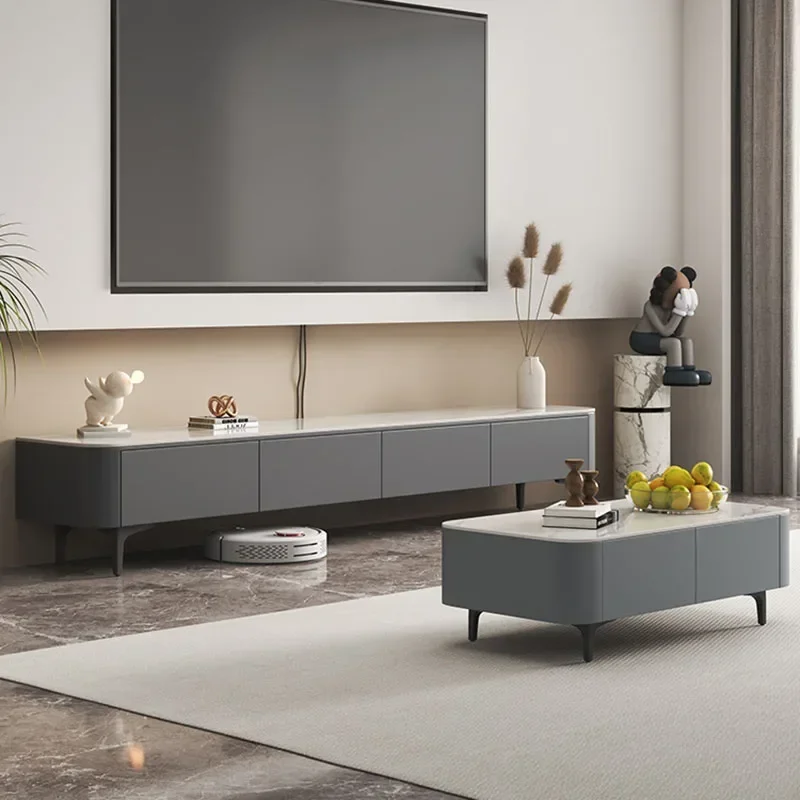 

Скандинавские напольные консоли для телевизора, модный низкий шкаф для хранения вещей, современный стиль, подставка для телевизора, мебель для гостиной Meuble De Rangement MQ50DS