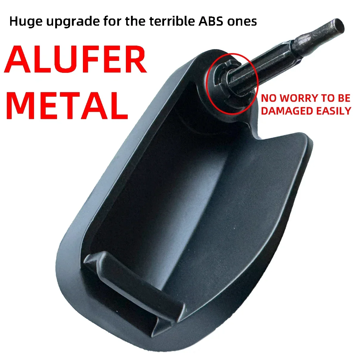 New LHD Alufer Metal Bonnet Hood Latch Release Handle Lever Cover for Audi TT 2 8J MK2 TTS TTRS Roadster 2006-2014 8J1823533C