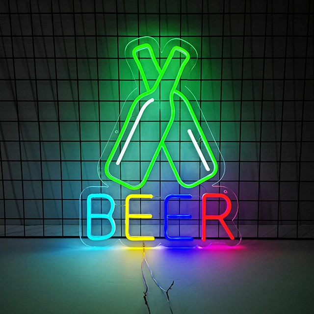 Custom IP65 LED Neon Sign for Barbecue Restaurant Home Party & Family Gathering Man Cave & Bar Art Decor for Indoor Outdoor Use