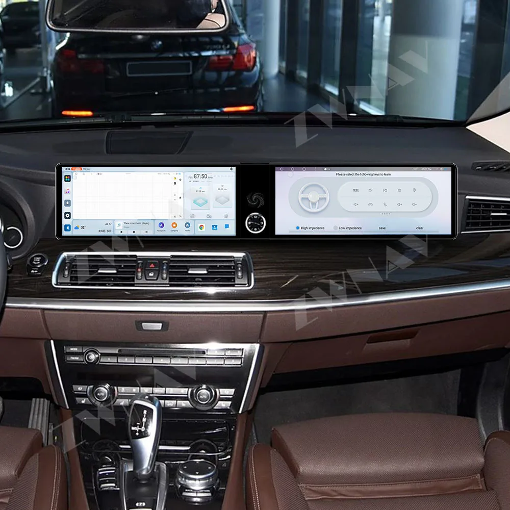 

For BMW 5 Series GT CIC/NBT 2009-2017 Android 13 12.3" HD Touch Screen Car GPS Multimedia Player Car Media Interior Accessories