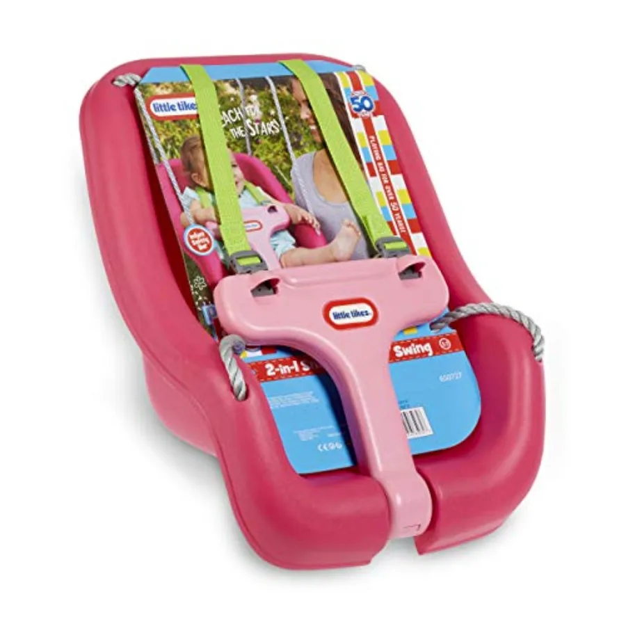 2in1 Snug 'n Secure Swing สีม่วงแดง
