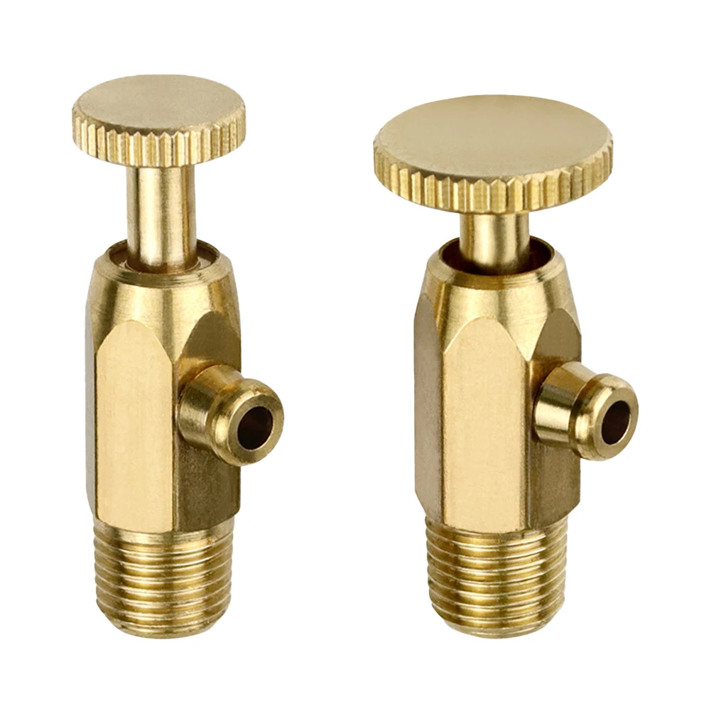 Water Heater Valves Exhaust Valve Air Pressure Release Brass Manifold Thread 12/16mm Water Discharge Industrial