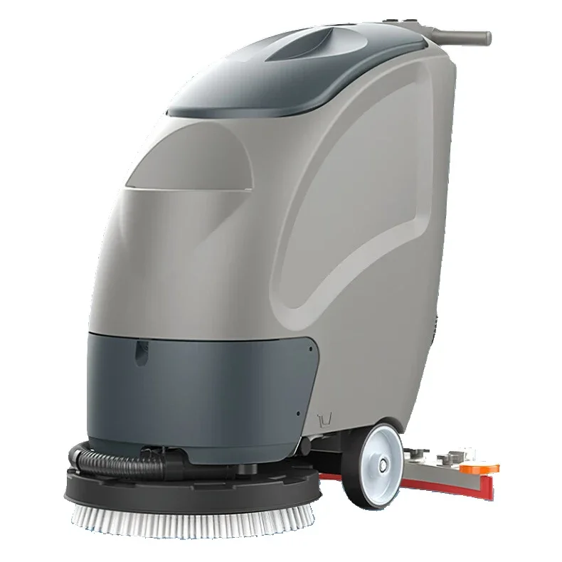 

M10 Simple Design Industrial Supermarket Walk Behind Compact Brush Floor Scrubber Cleaning Machine