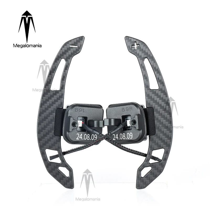 

Fit for Audi B9 A3 A4 A5 RS3 RS4 Q3 S6 C8 C6 RS5 S3 S4 S5 A6 A1 A8 Q5 Q7 Q8 TT R8 B8.5 TTRS carbon fiber magnetic shift paddles