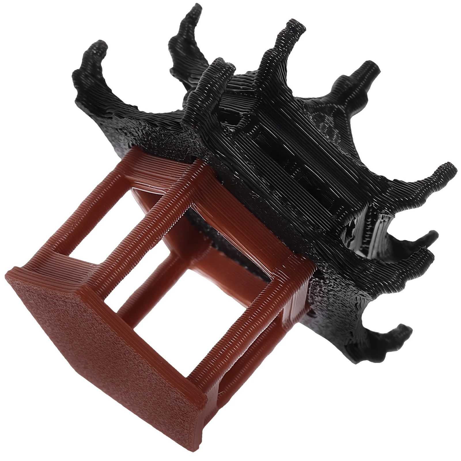 

Sturdy Mini Aquarium Decoration Fish Tank Landscaping Bonsai Ornament Desktop Garden Statues Zen Pagoda Adornment Outdoor Fish