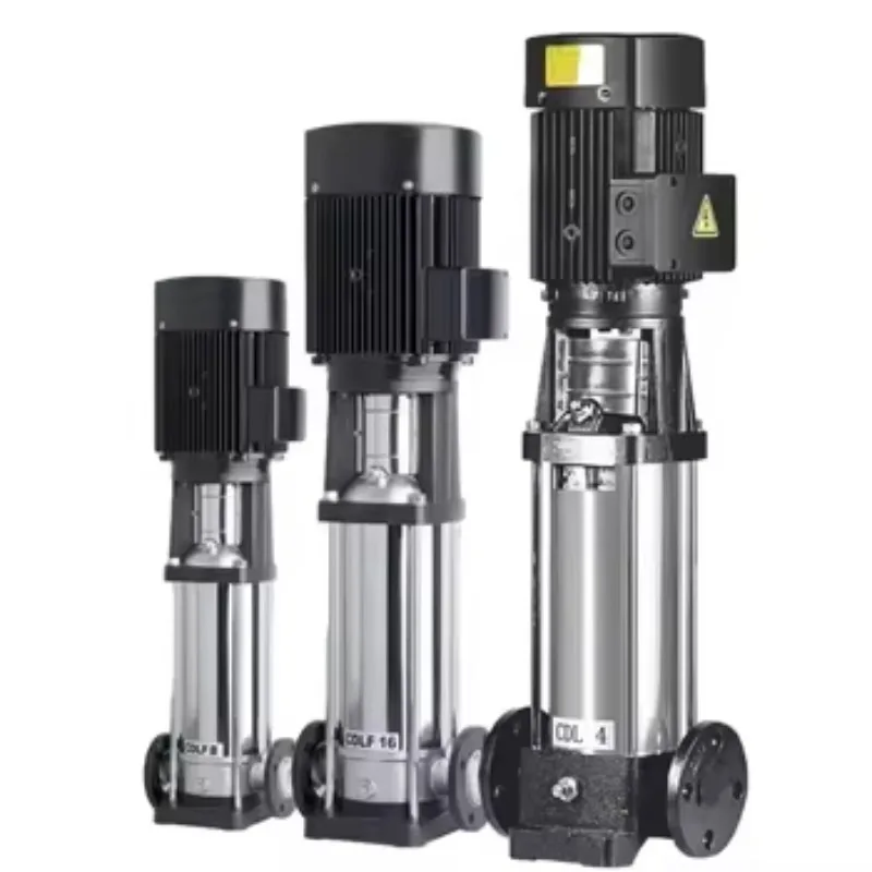 High Efficient 220V Electrical Booster Pump High Stainless Steel Water Pump Centrifugal Pump 2KW Power