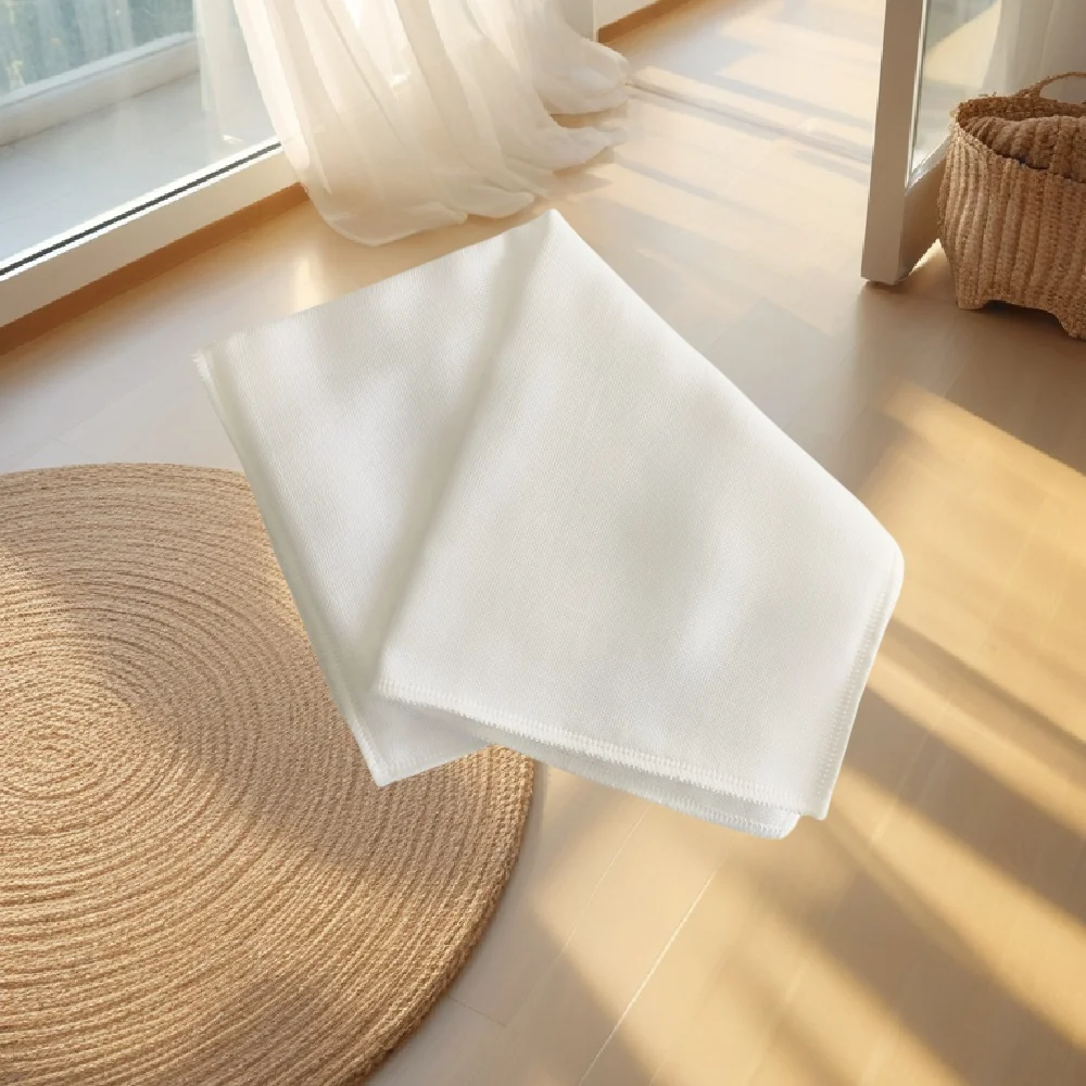 

10 шт., 28,5 см * 28,5 см, мягкие 8-слойные хлопчатобумажные марлевые полотенца, коврик для лица, очищающий инструмент, кухонная мочалка