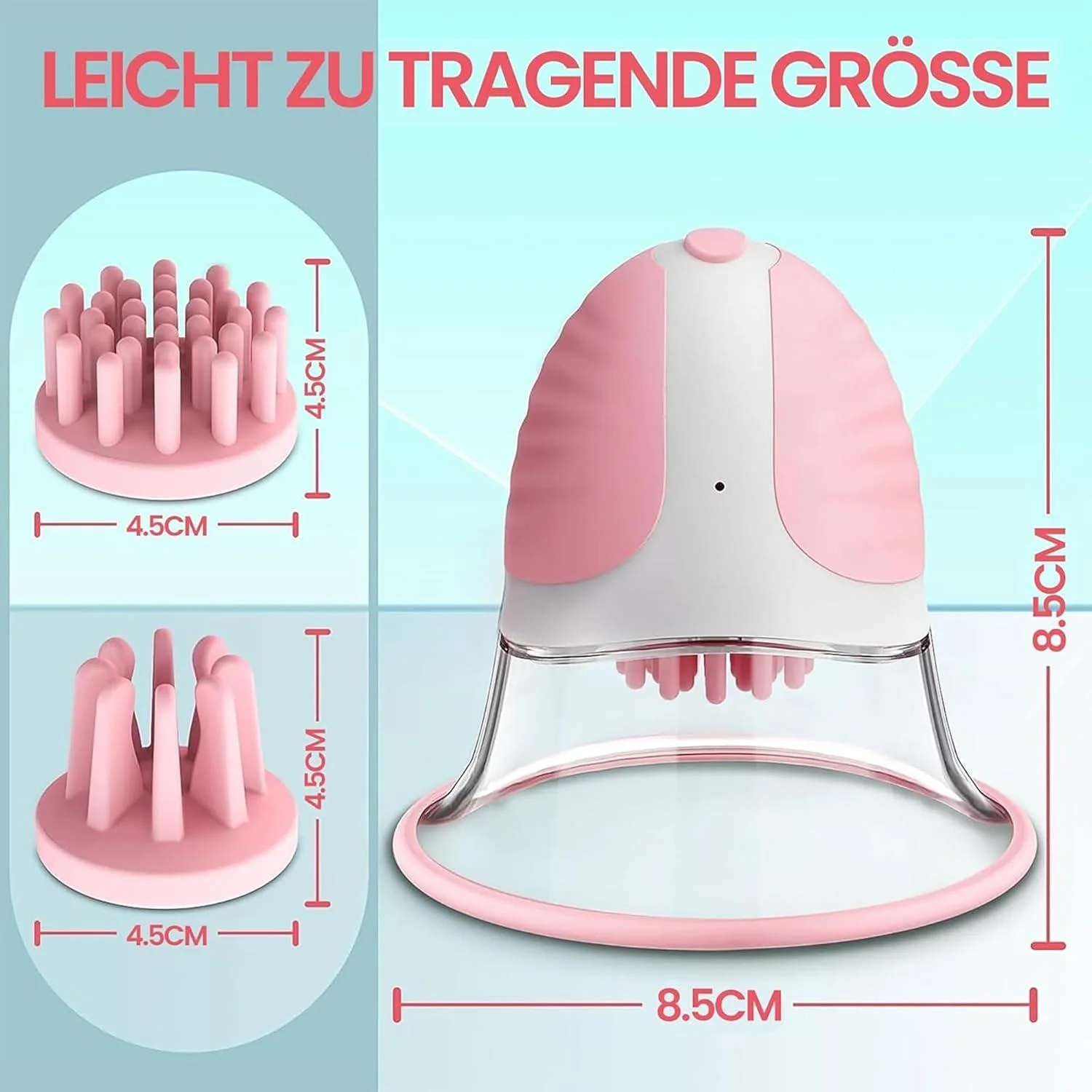 Wireless Breast Massager for Women Nipple Sucking Stimulating Self-Warming Adult Toy Personal Hygiene Body Enhancing Accessory - view 6