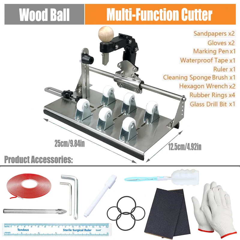 Glass Bottle Cutter Upgraded Curve Glass Cutting Tools For Round Square Bottles And Bottlenecks DIY Craft Kit