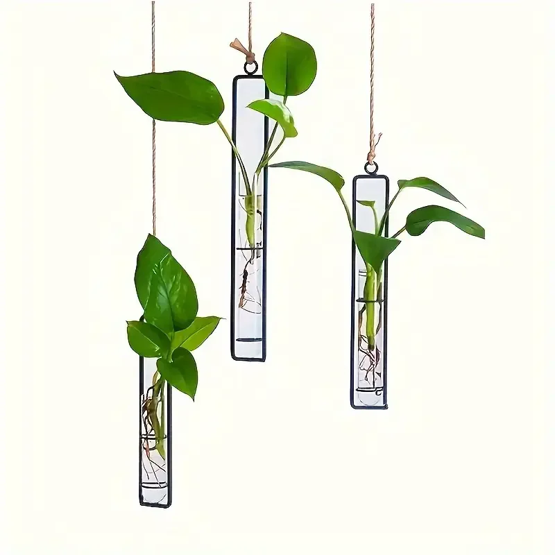 3 قطع: مزهرية زهور معدنية عصرية مدببة متعددة الوظائف لتزيين الحائط الداخلي والخارجي، حديقة منزلية معلقة فريدة من نوعها