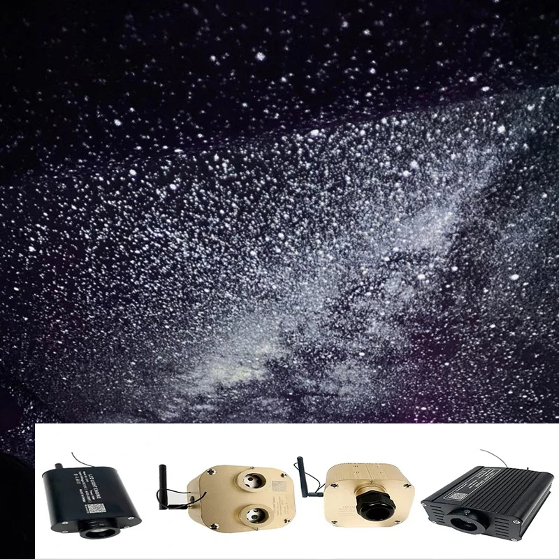 Optical fiber lamp Twinkle Star ceiling kit Bluetooth APP Control Starry Car LED Light Kid Room Ceiling factory outlet new 56987
