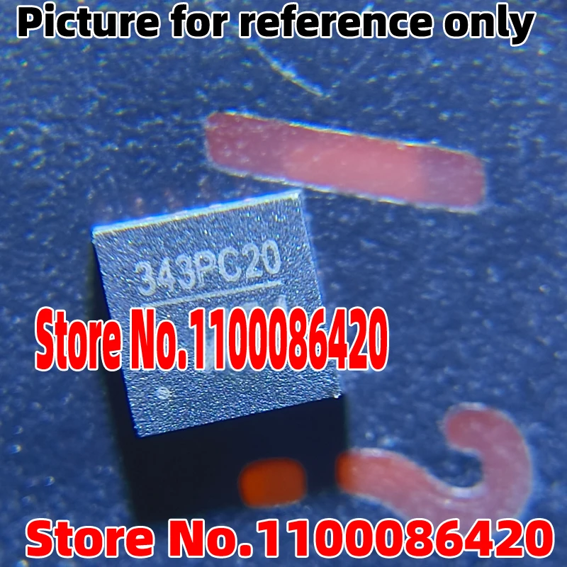 50/30/10PCS New CH343P Packaged QFN-16 USB to High Speed Serial Chip