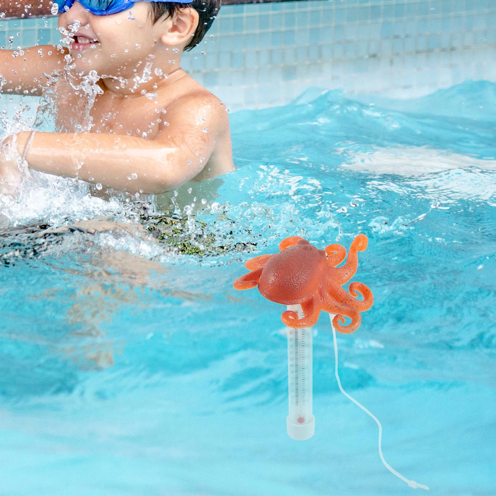 

Digital Pool Thermometer Temperature Gauge Water Number Plastic Floating Swimming Party