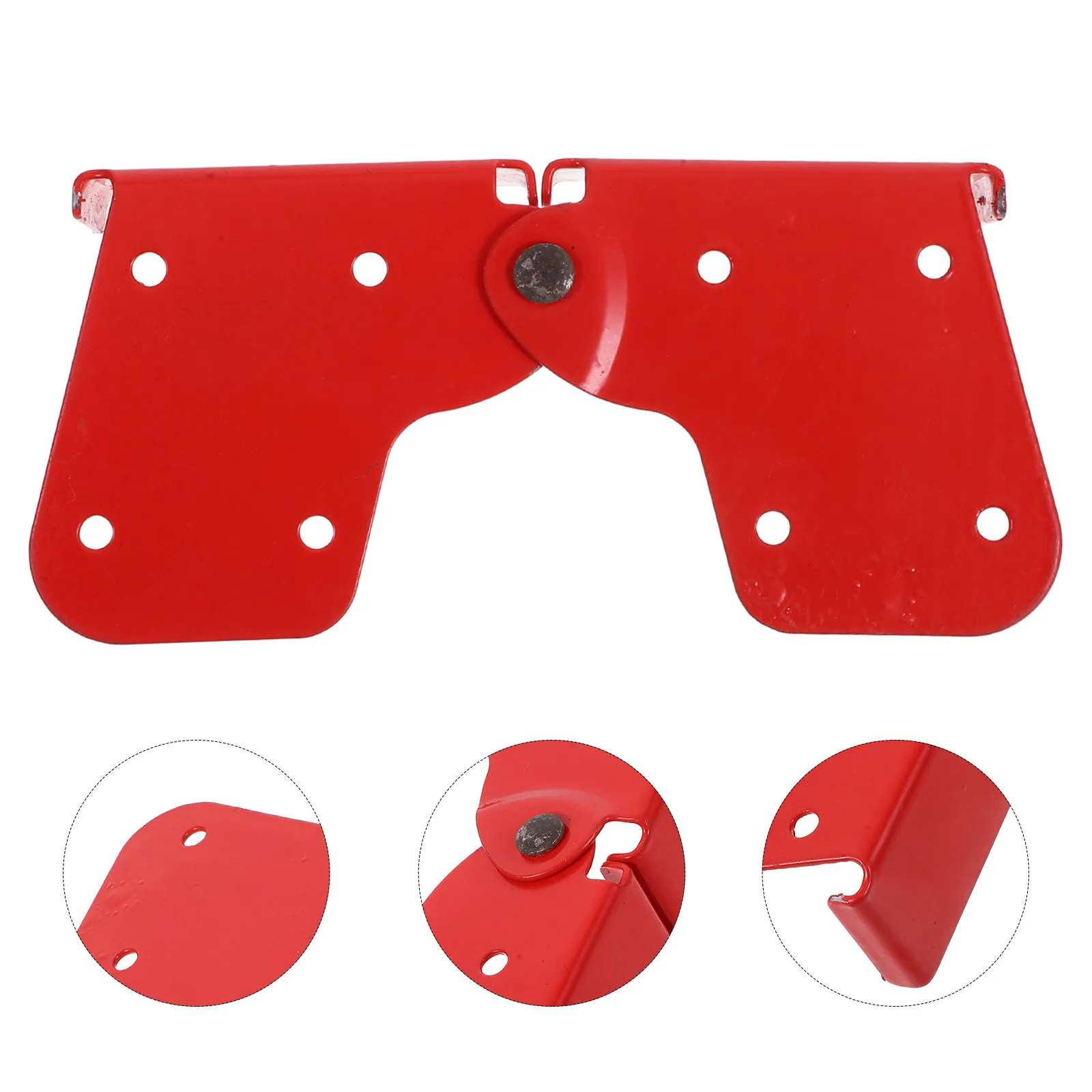 2pcs Aluminum Alloy Ladder Accessories Lightweight Hinge for Roof Folding Step Ladders Parts Replacement Suitable Telescopic