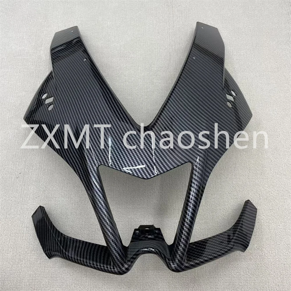 

ABS motorcycle fairings are suitable for RS4 125 2012-2015, RSV4 1000 2010-2018 head cover carbon fiber paint