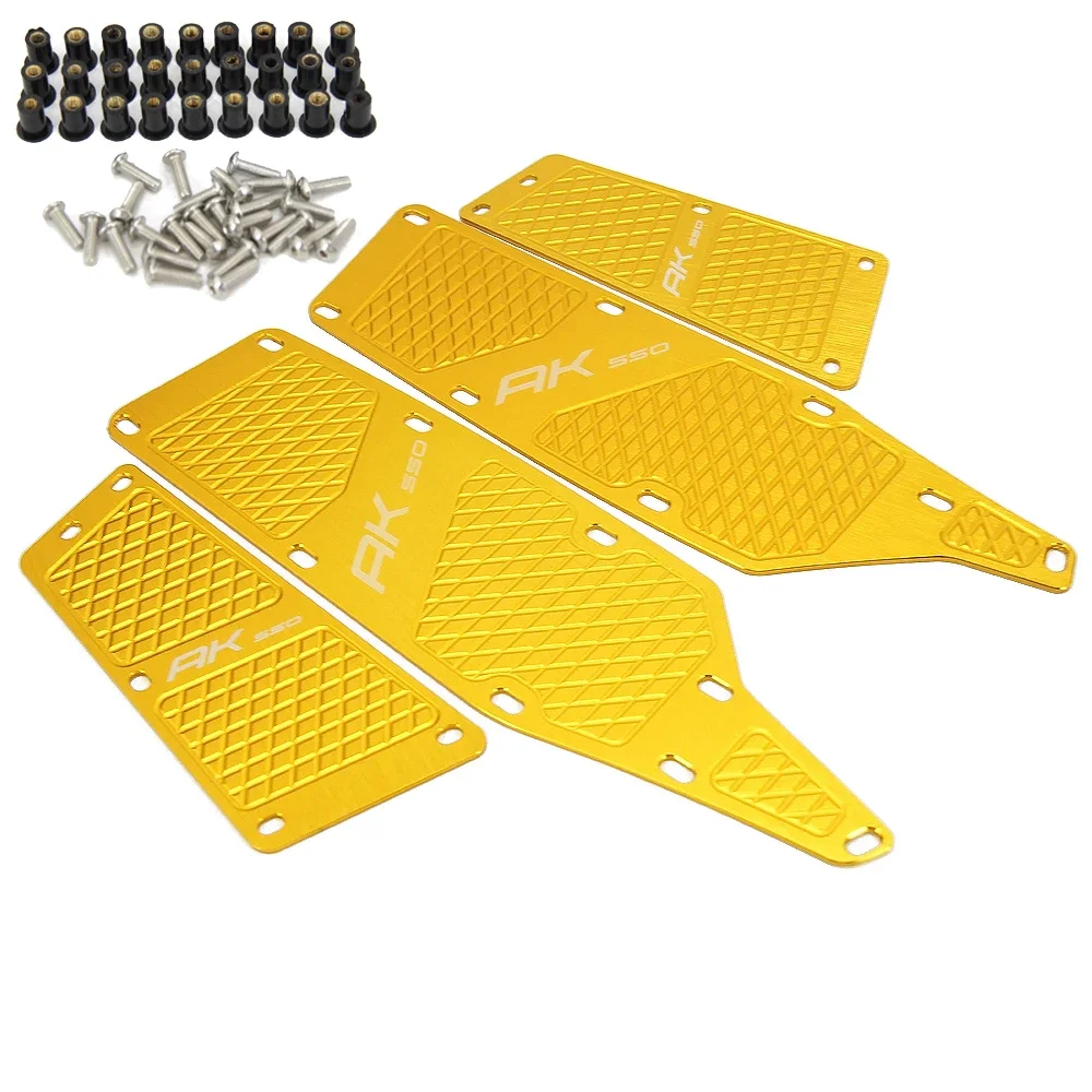ak550 ak 550 Motorcycle Footrest Foot Board Pedal Pegs Footboard Steps Foot Plate Fits For KYMCO AK550 AK 550 2017-2022 2021