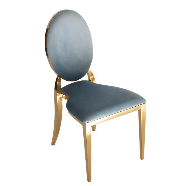 Stacking Diy Hotel Useful Royal Blue Banquet Party Event Wedding Dinning Table and Chair for Hotel Set