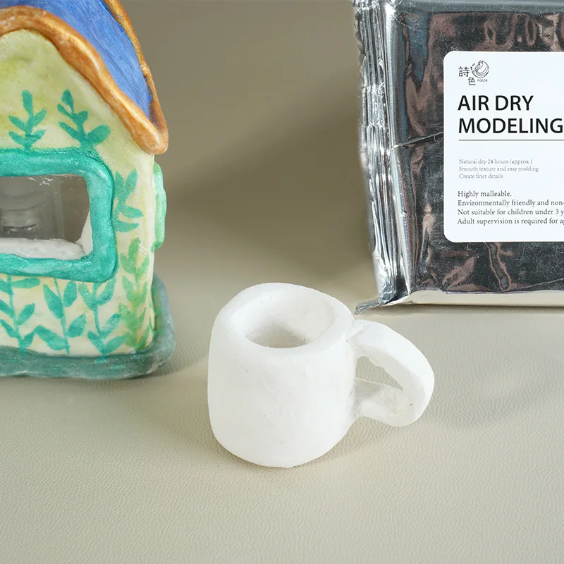 صندوق ألوان الطين من Chromix - مجموعة أدوات ماندالا اليدوية DIY مع طين جاف بالهواء والدهانات وأدوات للإبداع الفني الفريد