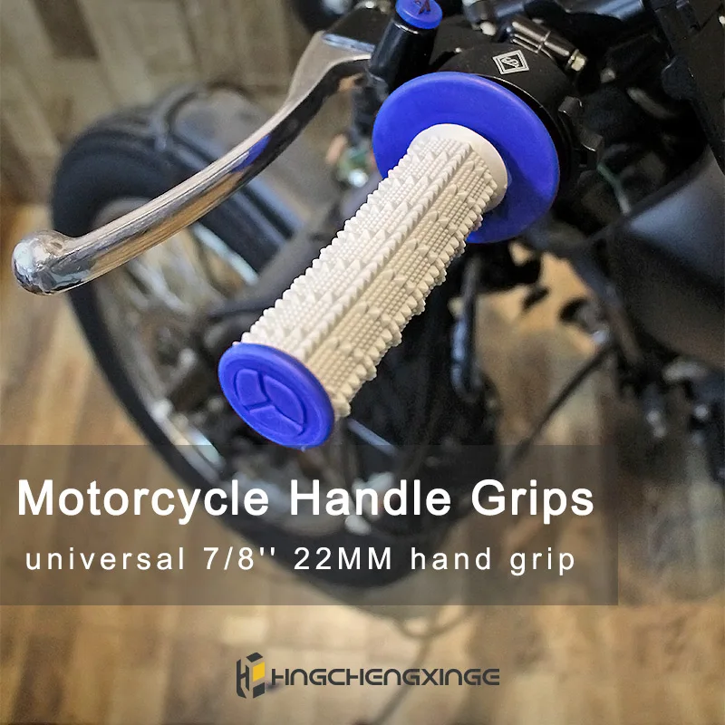 Handle Grip Motorcycle Handlebar Grip ATV Dirt Pit Bike Racing Motocross 7/8 \