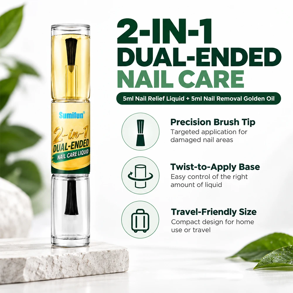 10/20 Double Ended Nail Care Liquid Nourishing Body Health Care